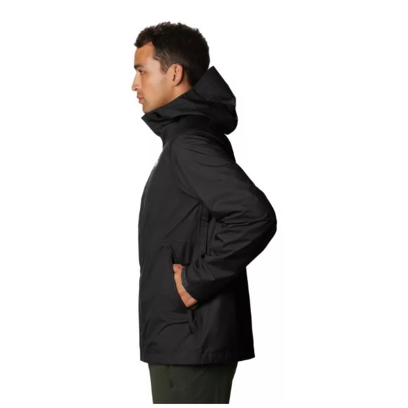 NWT! Mountain Hardwear Men's Granite Glade Jacket Black XX-Large - Picture 3 of 11